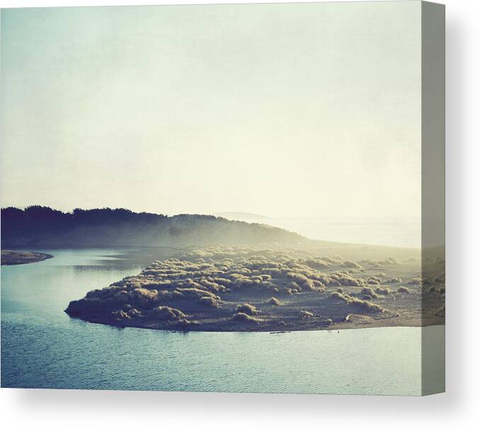 River Canvas Print featuring the photograph River and Sea by Lupen Grainne