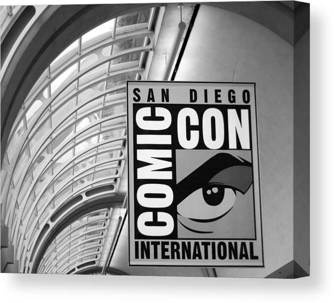 Comic Con Canvas Print featuring the photograph San Diego Comic Con by Nathan Rupert