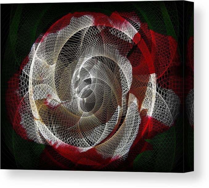 Art Canvas Print featuring the photograph Spiro by Athala Bruckner
