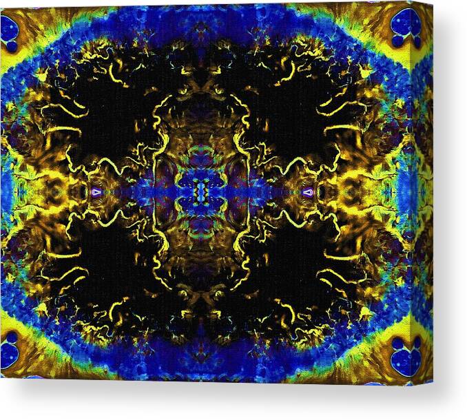 Soulmates Canvas Print featuring the digital art The Soulmates by Wolfgang Schweizer