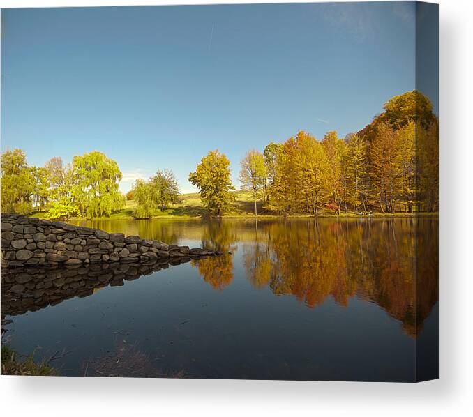 Stormking Canvas Print featuring the photograph The storm King walk by Terry Cosgrave