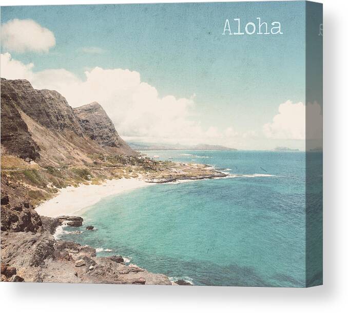 Hawaii Canvas Print featuring the photograph Aloha by Nastasia Cook