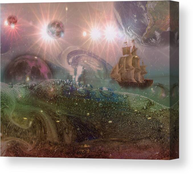 Fantasy Canvas Print featuring the photograph Another World by Terry Eve Tanner