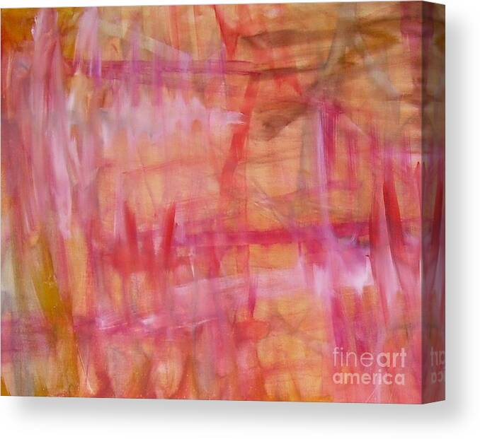 Abstract Canvas Print featuring the painting Loroviicii by Alex Blaha