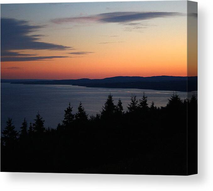 Nova Scotia Canvas Print featuring the photograph October Summers 608 by Eli Tynan