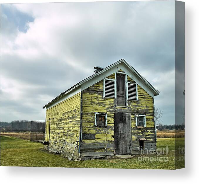 Abandoned Canvas Print featuring the photograph Old Yeller by Terry Doyle