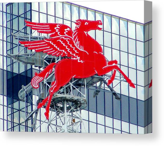 Mobil Canvas Print featuring the photograph Pegasus by Norma Brock