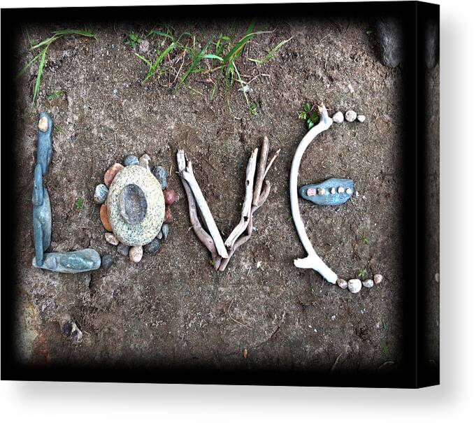 Love Canvas Print featuring the photograph Love by Tanielle Childers