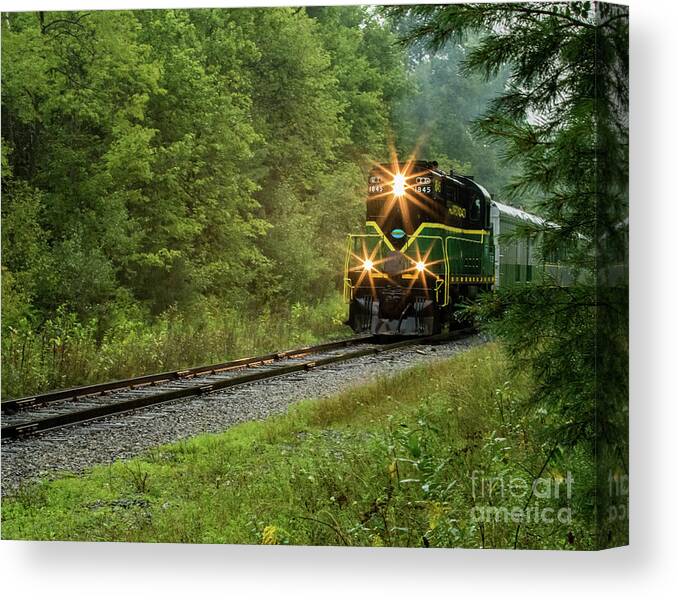 Adirondack Canvas Print featuring the photograph Adirondack RR by Phil Spitze