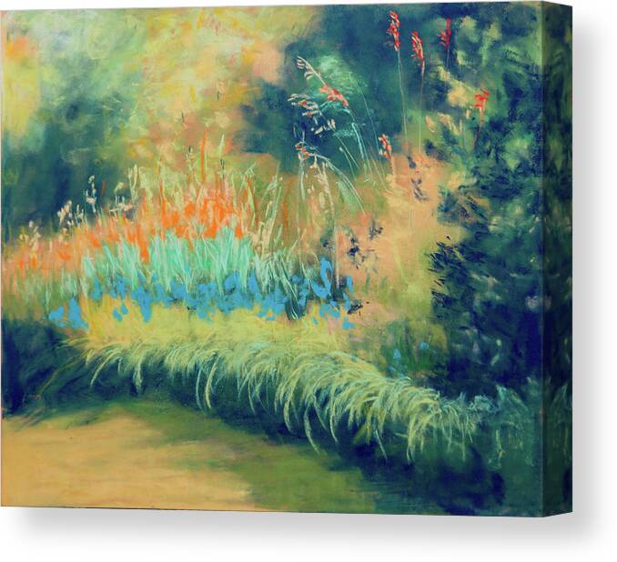 Pastel Canvas Print featuring the painting Afternoon Delight by Lee Beuther