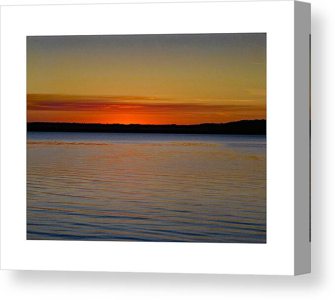 Nature Canvas Print featuring the photograph Awesome II by DB Hayes