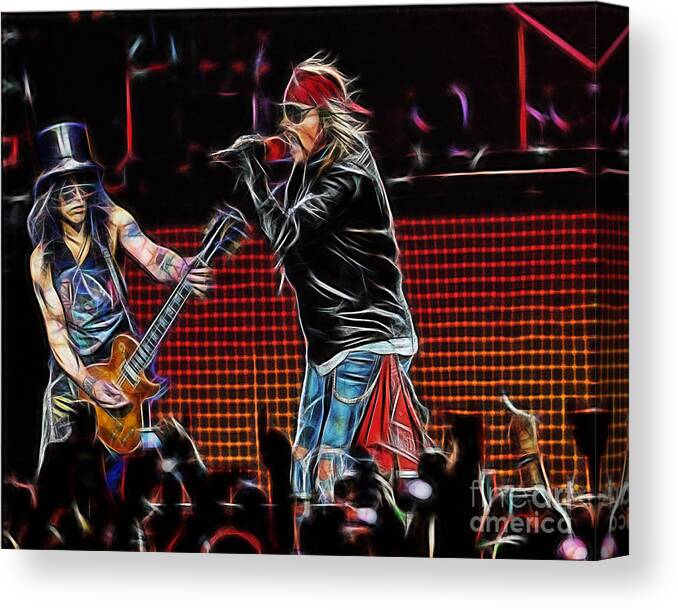Slash Guns N Roses Guitar Music Large CANVAS Art Print A0 A1 A2 A3 A4 