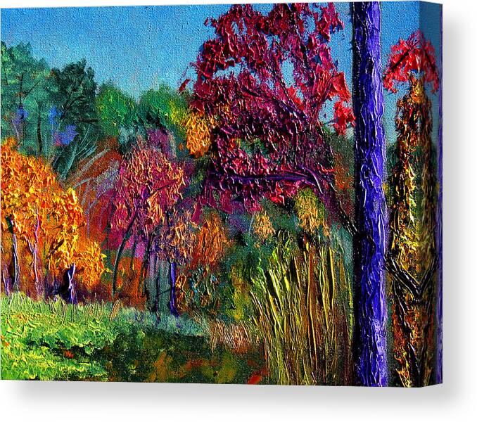 Plein Air Canvas Print featuring the painting Bcsp15 by Stan Hamilton