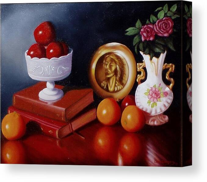 Still Life Canvas Print featuring the painting Bravo by Gene Gregory
