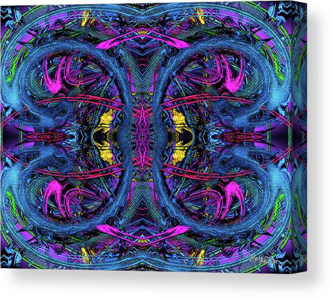 Design By Barbaka Canvas Print featuring the photograph Design #014 by Barbara Tristan