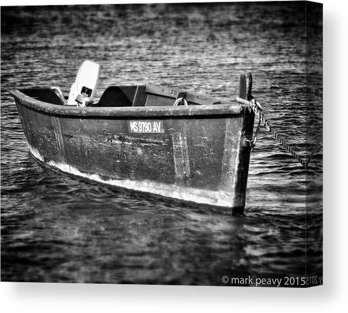 Cape Cod Canvas Print featuring the photograph Fishing Boat Cape Cod by Mark Peavy