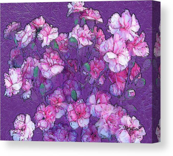Flowers Canvas Print featuring the photograph Flowers #063 by Barbara Tristan