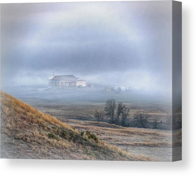 Fog Canvas Print featuring the photograph Fogbow by Fiskr Larsen