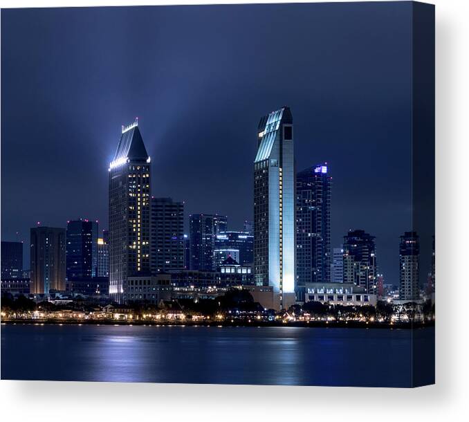 San Diego Canvas Print featuring the photograph Grand Hyatt by American Landscapes