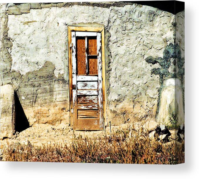 Door Canvas Print featuring the photograph Home by Terry Fiala