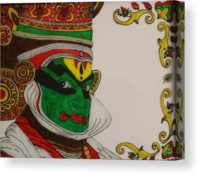 Kathakali : കഥകളി | Kathakali face, Hand embroidery design patterns, Face  drawing