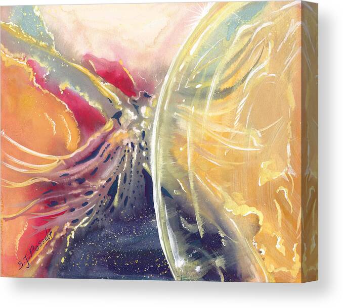 Life Everafter Canvas Print featuring the painting Life Everafter by Sheri Jo Posselt