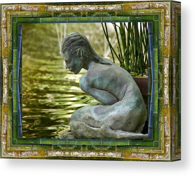 Mandalas Canvas Print featuring the photograph Looking In by Bell And Todd