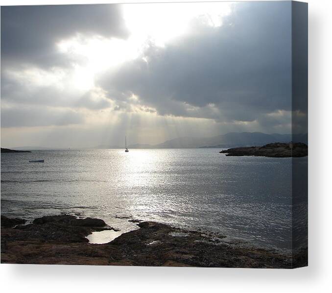 Mallorca Canvas Print featuring the photograph Mallorca by Ana Maria Edulescu