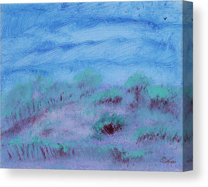 Multicolor Canvas Print featuring the painting Multicolor Meadow by Joe Loffredo