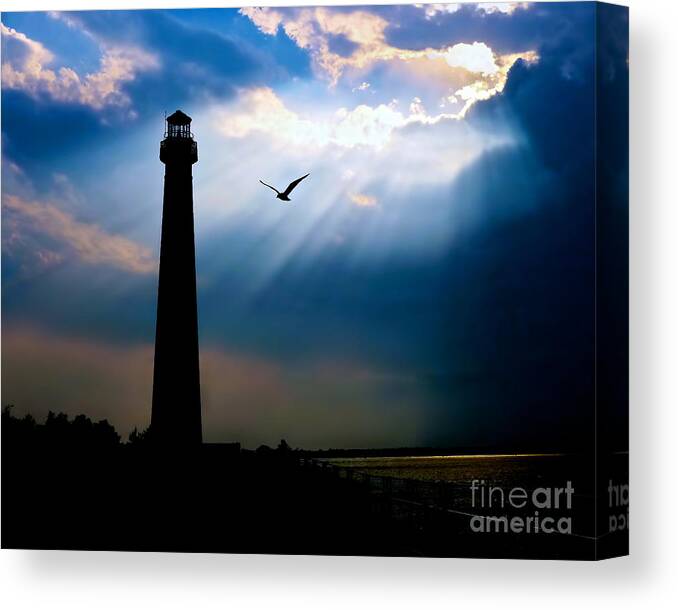 Lbi Canvas Print featuring the photograph Nature Shines Brighter by Mark Miller