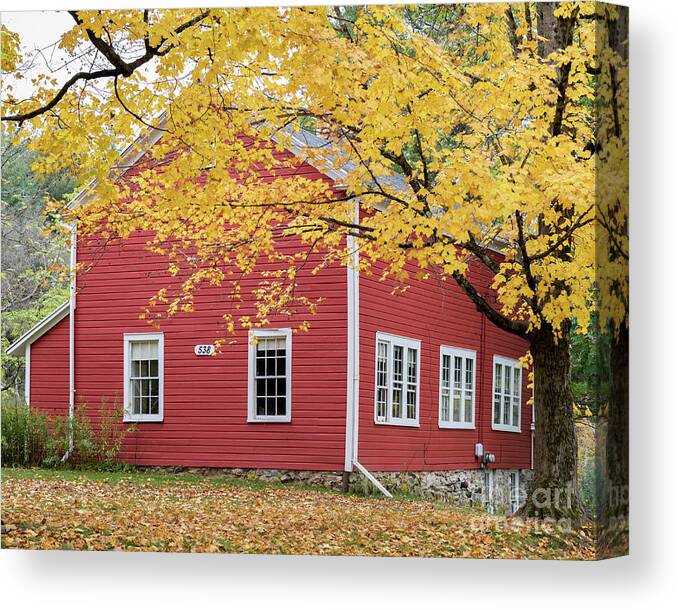 Vermont Canvas Print featuring the photograph No. 538 by Phil Spitze