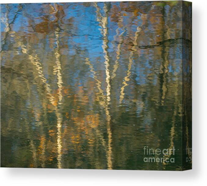 Art Canvas Print featuring the photograph Oil Painting Trees by Phil Spitze