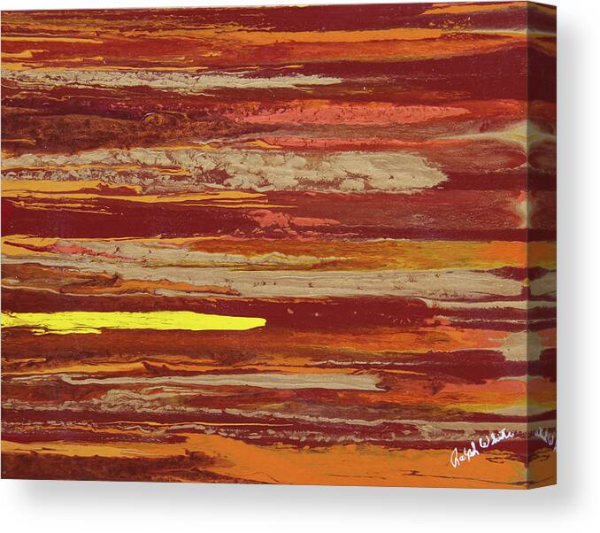 Fusionart Canvas Print featuring the painting Ozone by Ralph White