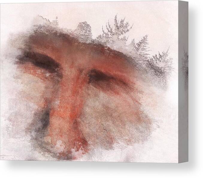 Portrait Canvas Print featuring the painting Remebering the Trees by Suzy Norris