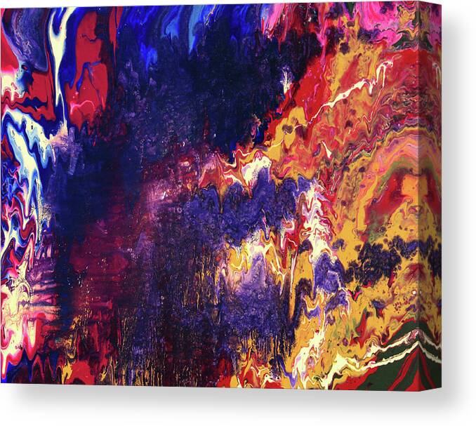 Resonance Canvas Print featuring the painting Resonance by Ralph White