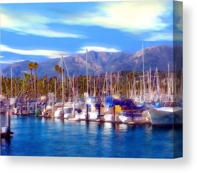 Charbor Canvas Print featuring the photograph Safe Haven by Kurt Van Wagner