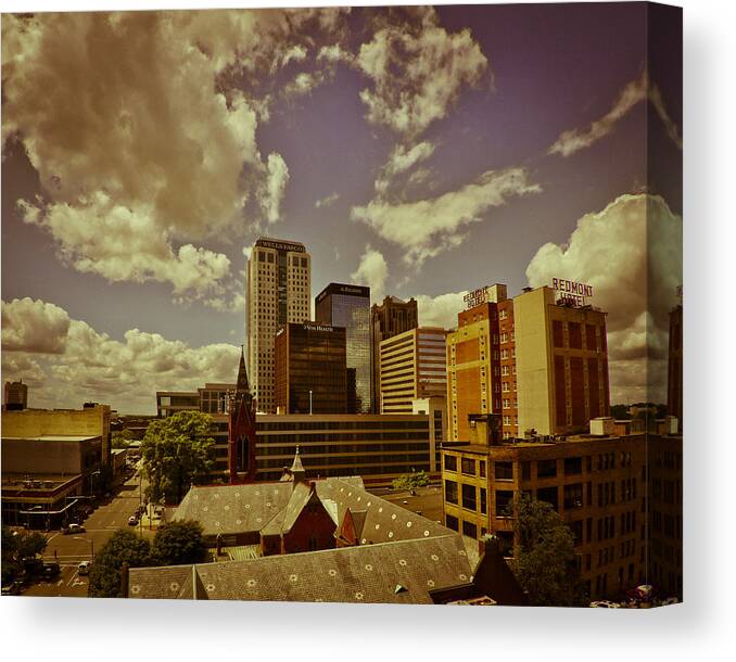 Birmingham Canvas Print featuring the photograph Sunny Day by Just Birmingham