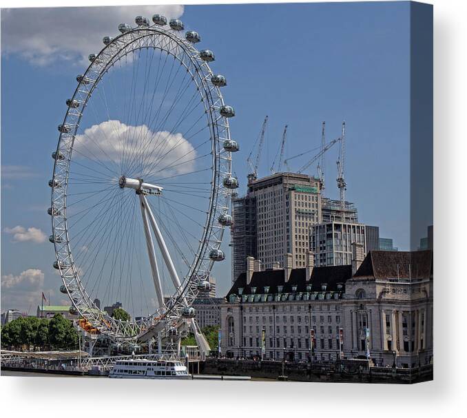 The Eye Canvas Print featuring the photograph The Eye by Robert Pilkington