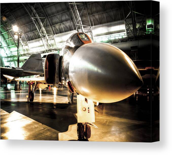F4 Canvas Print featuring the photograph The F4 Phantom by Daryl Clark