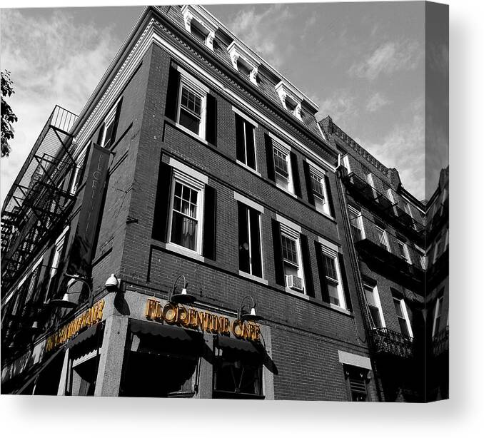 Boston Landscape Canvas Print featuring the photograph The North Side by Craig Incardone