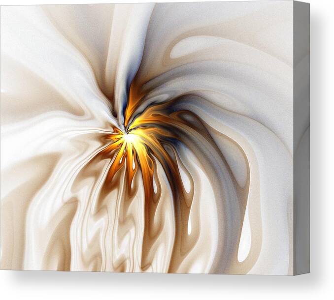Digital Art Canvas Print featuring the digital art This too will pass... by Amanda Moore