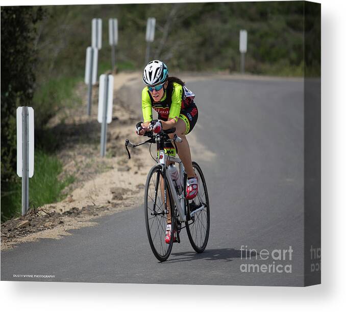 Tour Of Murrieta Canvas Print featuring the photograph Time Trial 19 by Dusty Wynne