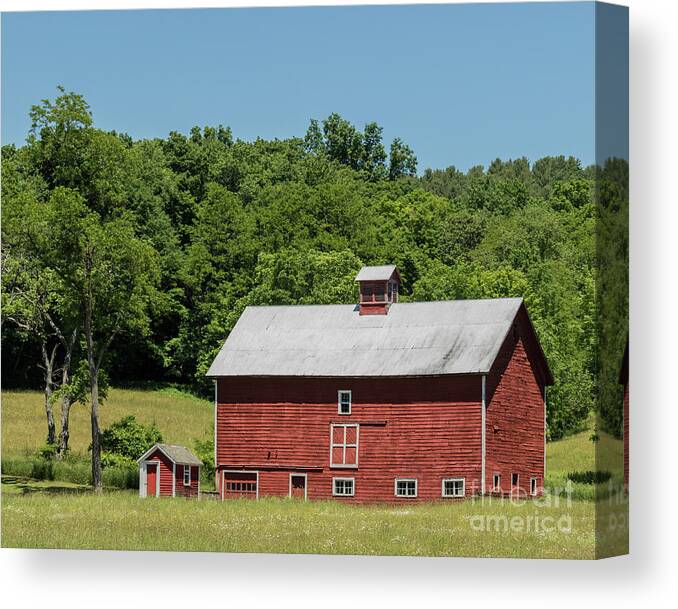 Vermont Canvas Print featuring the photograph Vermont Barn by Phil Spitze
