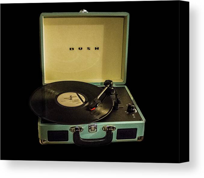 Music Canvas Print featuring the photograph Vintage Vinyl by Martin Newman