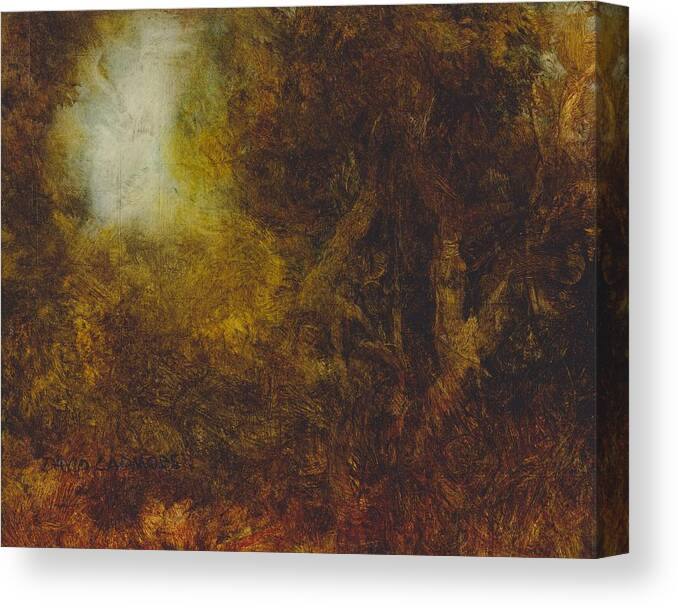 Warm Earth Canvas Print featuring the painting Warm Earth 67 by David Ladmore