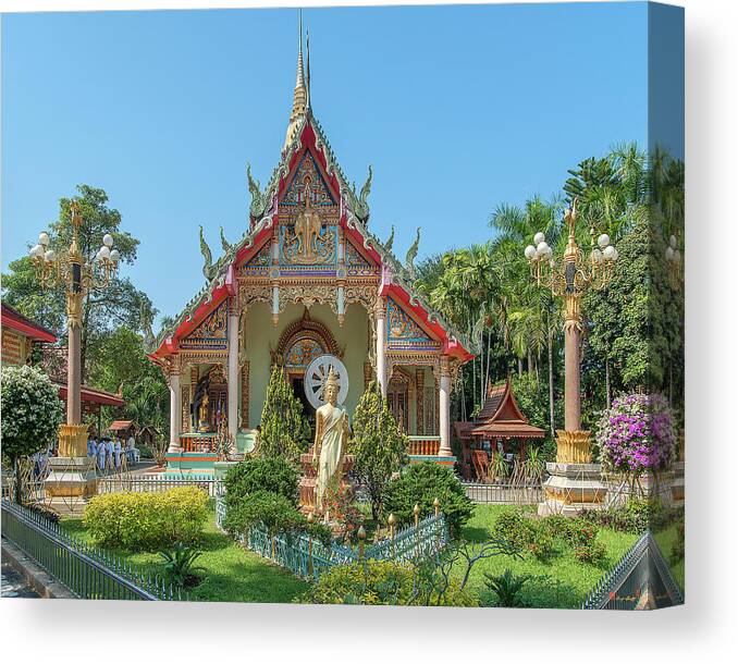 Scenic Canvas Print featuring the photograph Wat Thung Luang Phra Wihan DTHCM2099 by Gerry Gantt