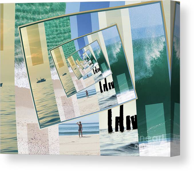 Ocean Canvas Print featuring the photograph Watching The Ocean by Phil Perkins
