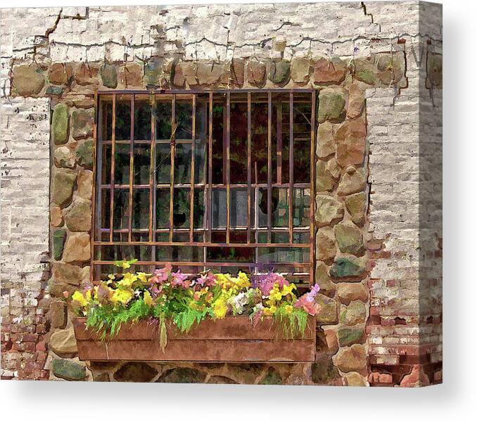 Window Canvas Print featuring the photograph Window by Floyd Hopper