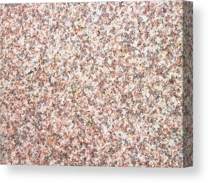 Granite Canvas Print featuring the photograph Photography Of Granite, Stone Material #1 by Daj