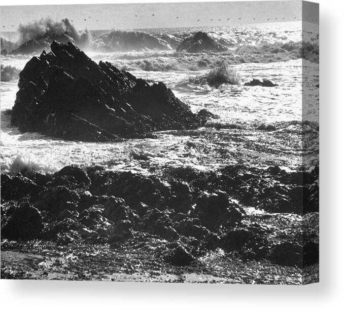 Rock - Object Canvas Print featuring the photograph Chile by Eliot Elisofon